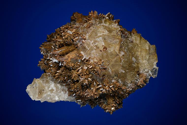 FLUORITE with CALCITE