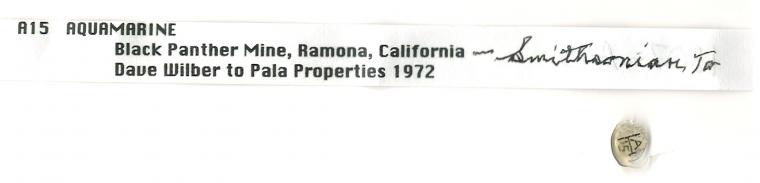 BERYL var. Aquamarine