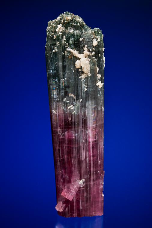 ELBAITE with QUARTZ
