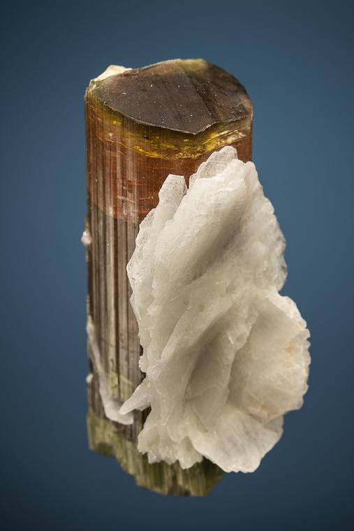 ELBAITE with LEPIDOLITE and ALBITE var. Cleavelandite