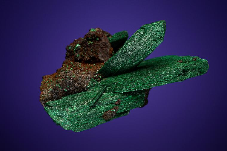 MALACHITE after AZURITE