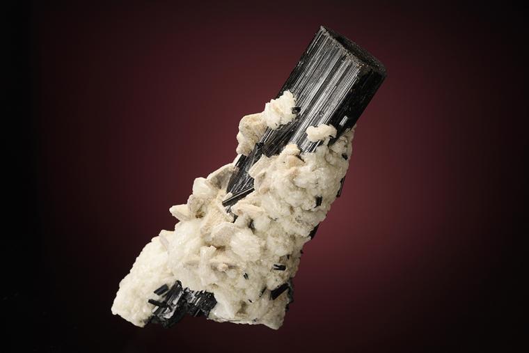 SCHORL with ALBITE and MUSCOVITE