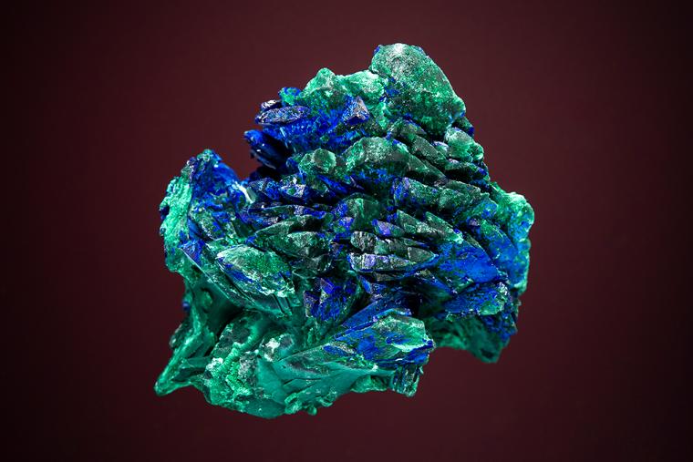 MALACHITE after AZURITE