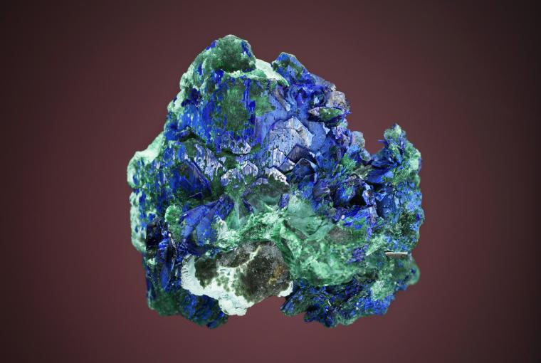 MALACHITE after AZURITE