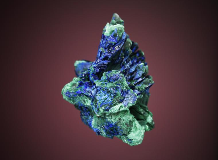 MALACHITE after AZURITE