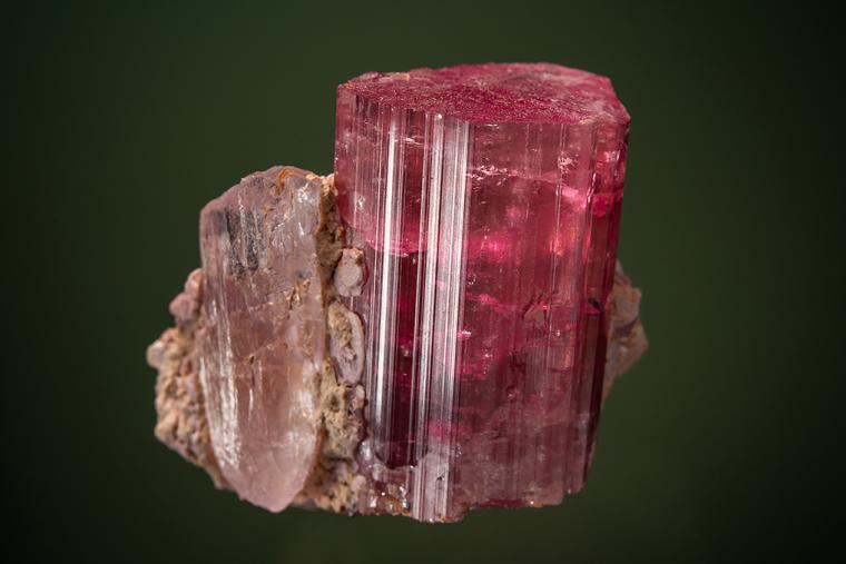 ELBAITE with SPODUMENE