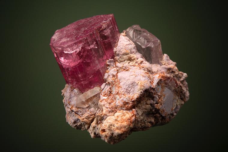 ELBAITE with SPODUMENE