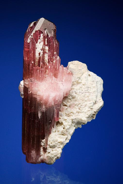 ELBAITE with MICROCLINE and LEPIDOLITE