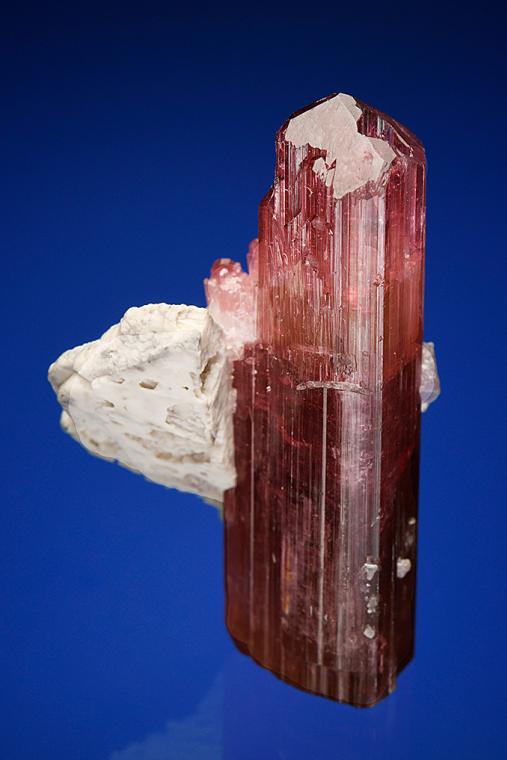 ELBAITE with MICROCLINE and LEPIDOLITE