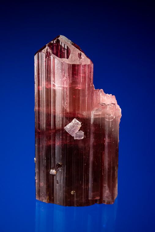 ELBAITE with MICROCLINE and LEPIDOLITE
