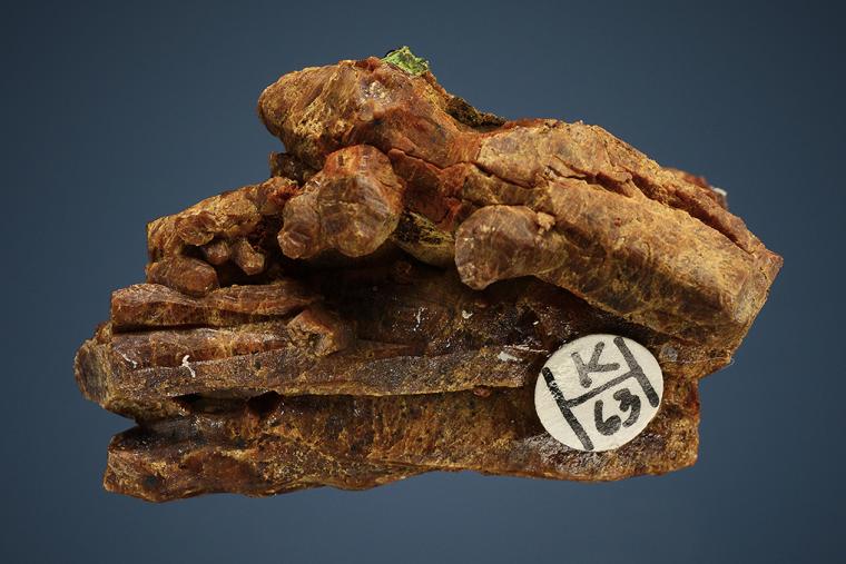 PARISITE-(Ce)  with ANNABERGITE