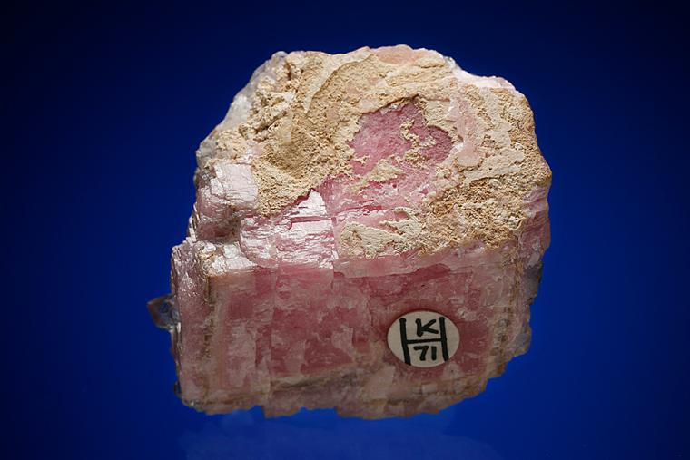 QUARTZ on RHODOCHROSITE