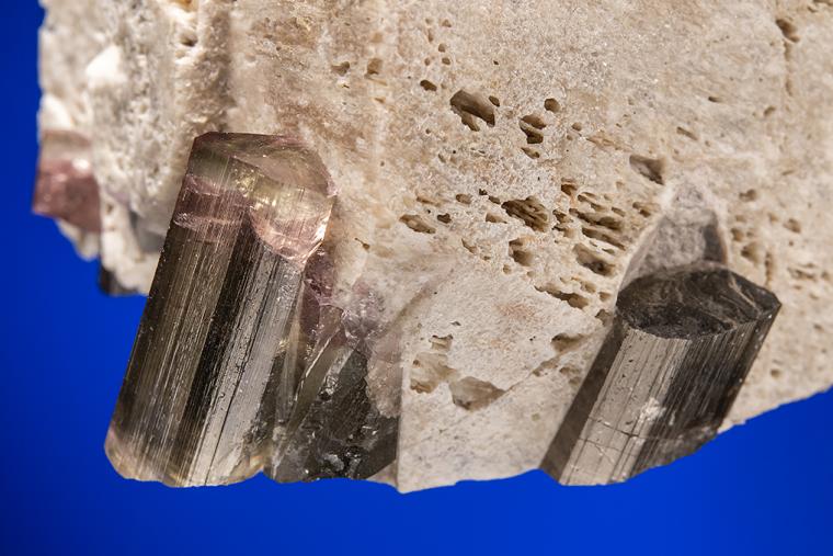 ELBAITE on MICROCLINE