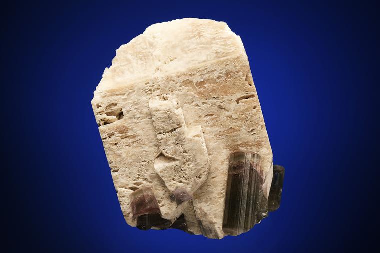 ELBAITE on MICROCLINE