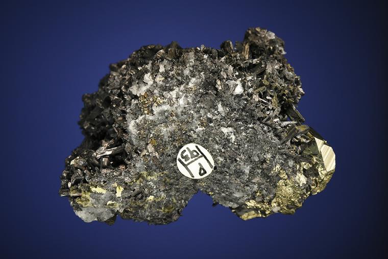 PYRITE with ENARGITE on QUARTZ