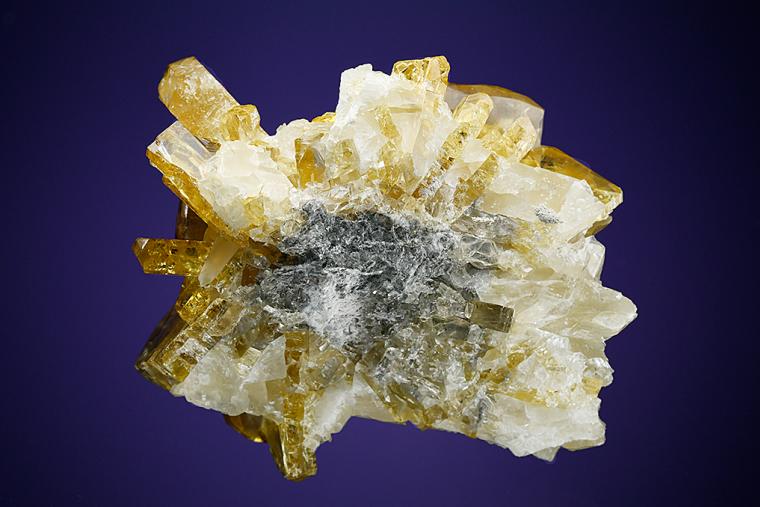 BARITE on CALCITE