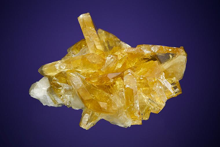 BARITE on CALCITE
