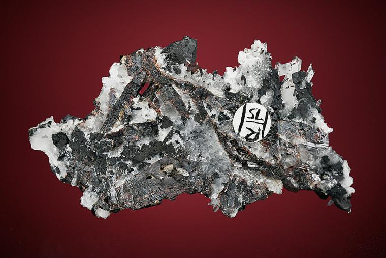 HÜBNERITE with TETRAHEDRITE and QUARTZ