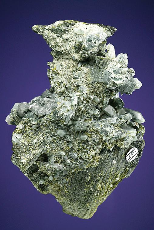 EPIDOTE with QUARTZ