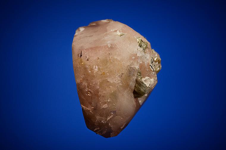 BERYL var. Morganite with MICA