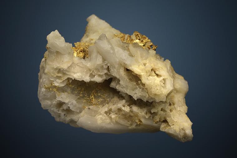 GOLD on QUARTZ