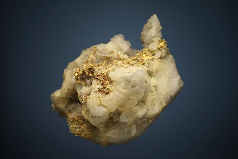 GOLD on QUARTZ
