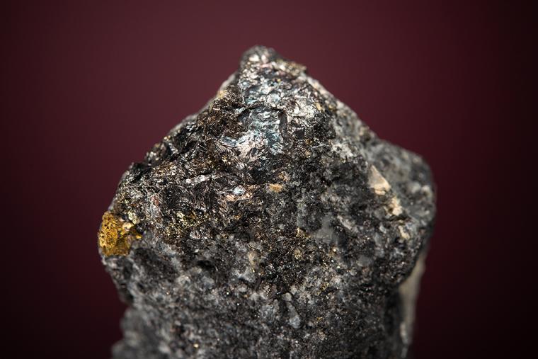 HESSITE with PETZITE, COLORADOITE and GOLD