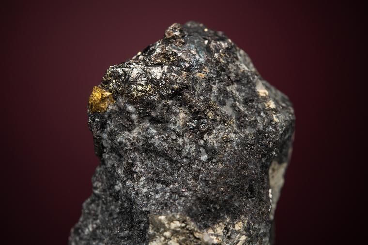 HESSITE with PETZITE, COLORADOITE and GOLD