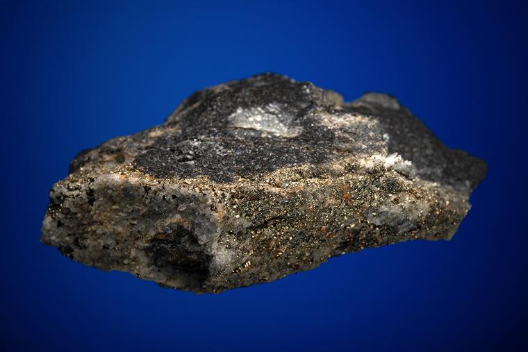 GOLD with PYRITE, GALENA, PETZITE and HESSITE