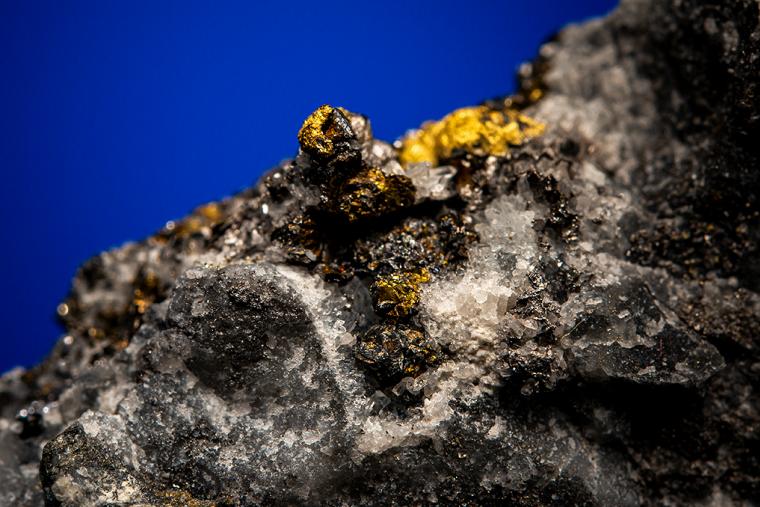 GOLD on SPHALERITE
