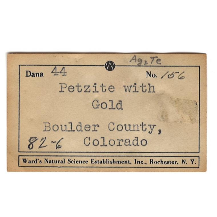 HESSITE with PETZITE