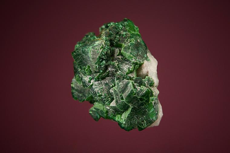 ZINCOLIVENITE with MALACHITE