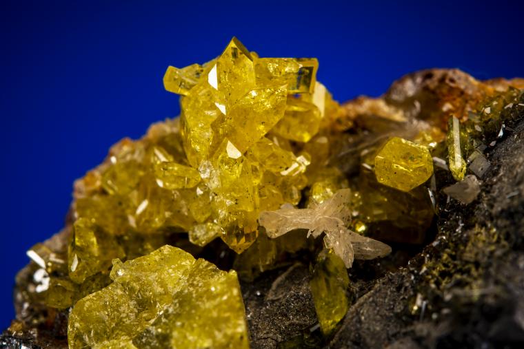 ANGLESITE with CERUSSITE