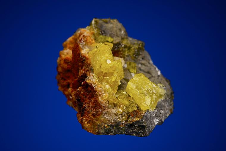 ANGLESITE with CERUSSITE