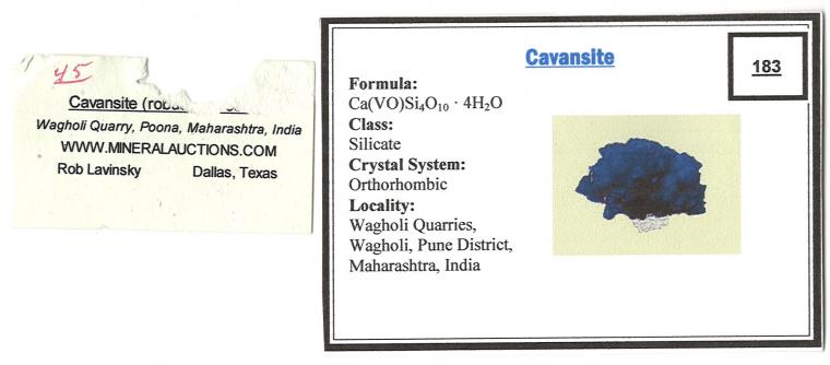 CAVANSITE
