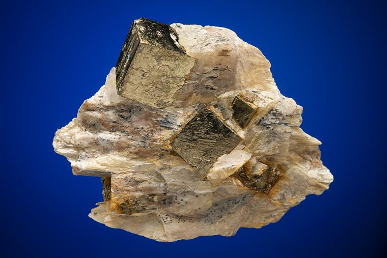 PYRITE in PYROPHYLLITE