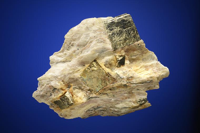 PYRITE in PYROPHYLLITE