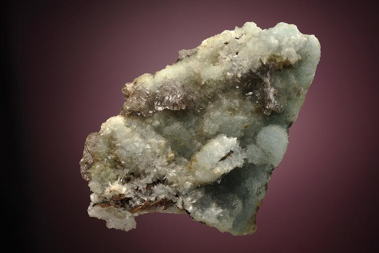 HEMIMORPHITE with CALCITE