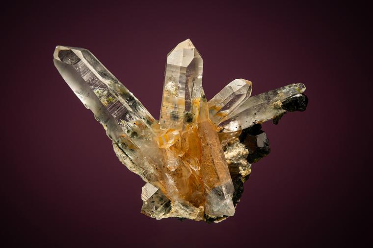 QUARTZ with EPIDOTE