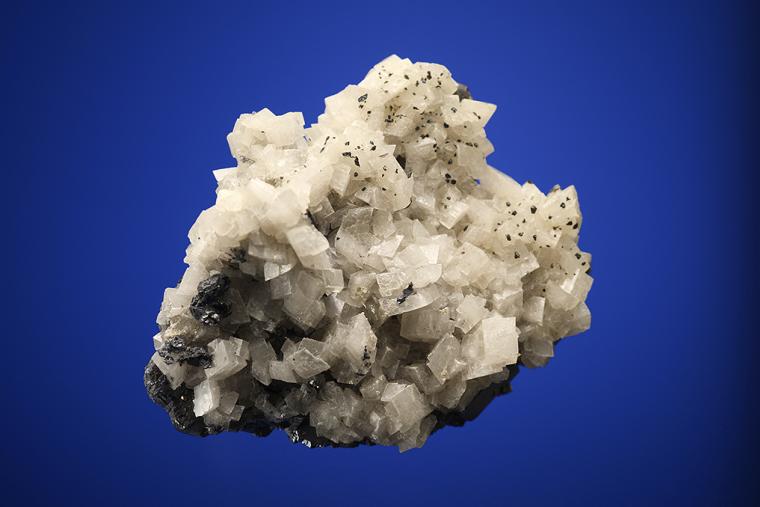GALENA (SPINEL law twin) with DOLOMITE
