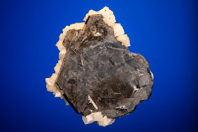 GALENA (SPINEL law twin) with DOLOMITE