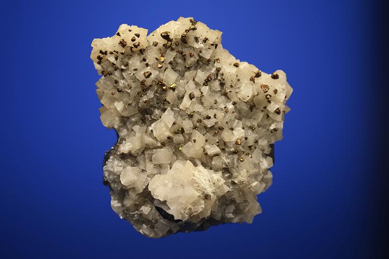 GALENA (SPINEL law twin) with DOLOMITE