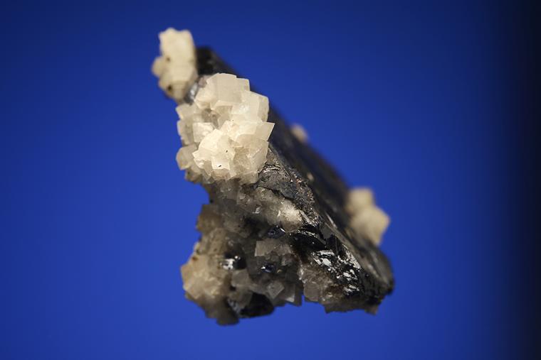 GALENA (SPINEL law twin) with DOLOMITE