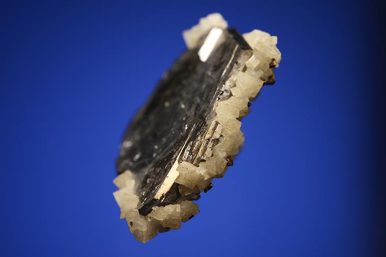 GALENA (SPINEL law twin) with DOLOMITE