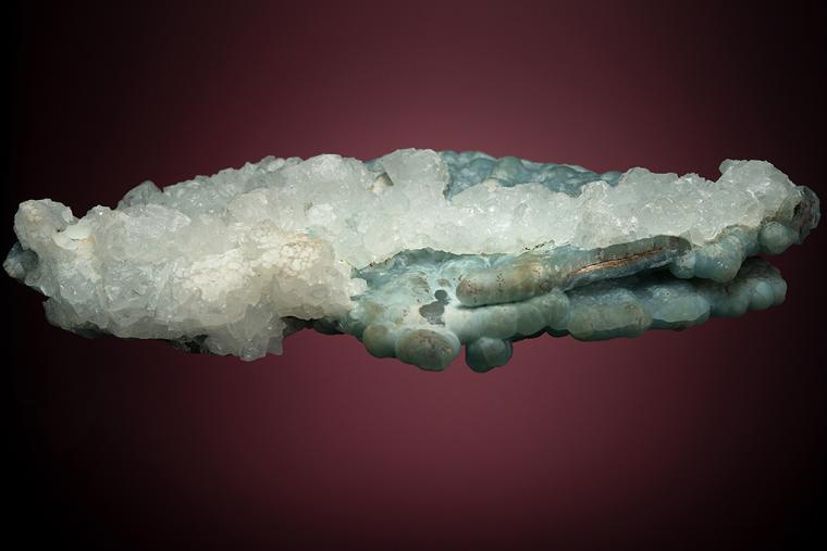 SMITHSONITE with CALCITE