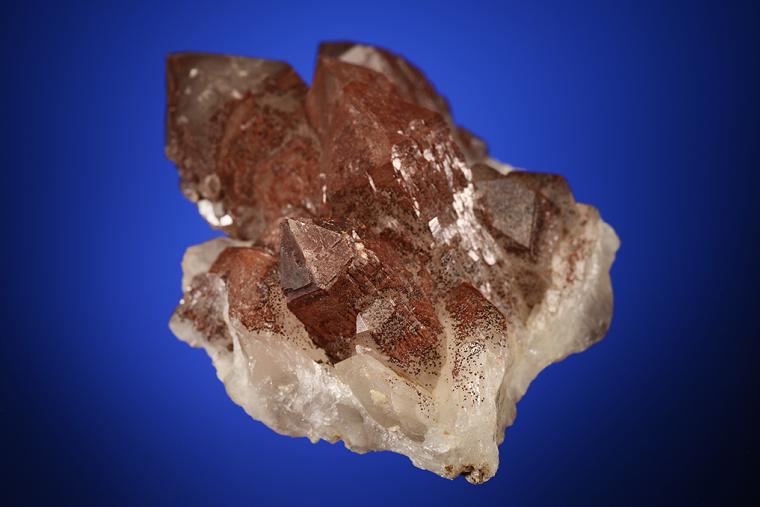 QUARTZ with HEMATITE inclusions