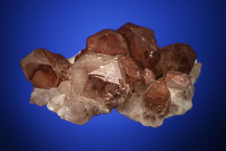 QUARTZ with HEMATITE inclusions