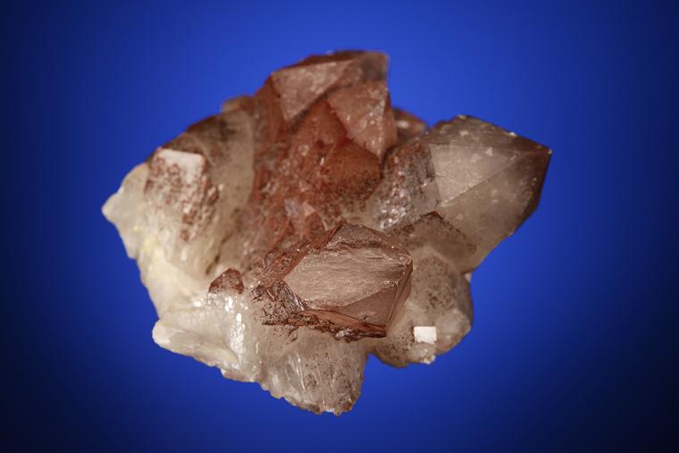 QUARTZ with HEMATITE inclusions