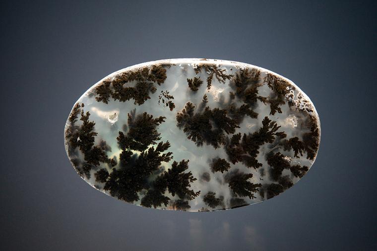 QUARTZ var. Plume Agate