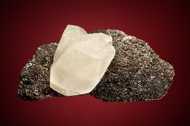 CALCITE on SPHALERITE